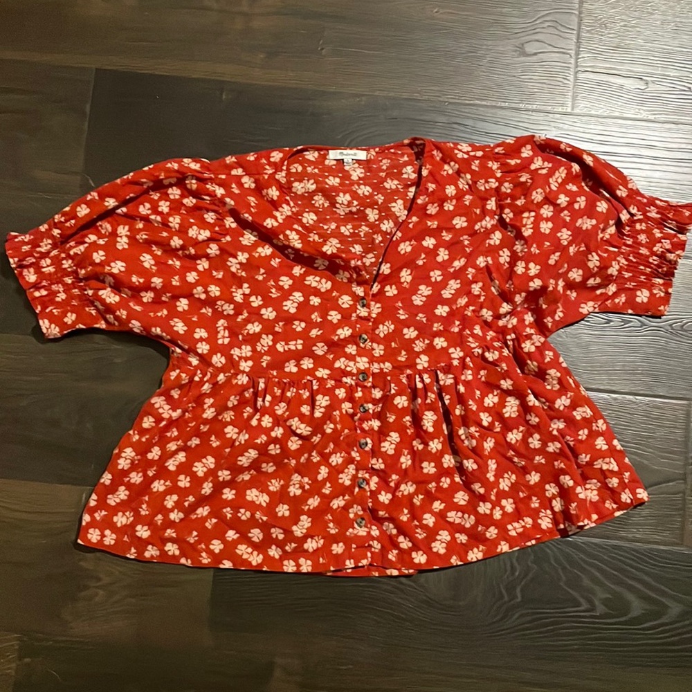 Madewell Blouse • Large • Like New